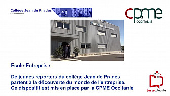 @CPMEoccitanie - des Jeunes du collège Jean de Prades de Castelsarrasin visitent Saint Jean Transports  à Montbartier - 82 
