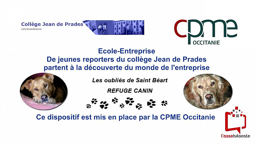 @CPMEoccitanie -  des Jeunes du collège Jean de Prades de Castelsarrasin  visitent le refuge 'Les Oubliés de Saint Béart' 